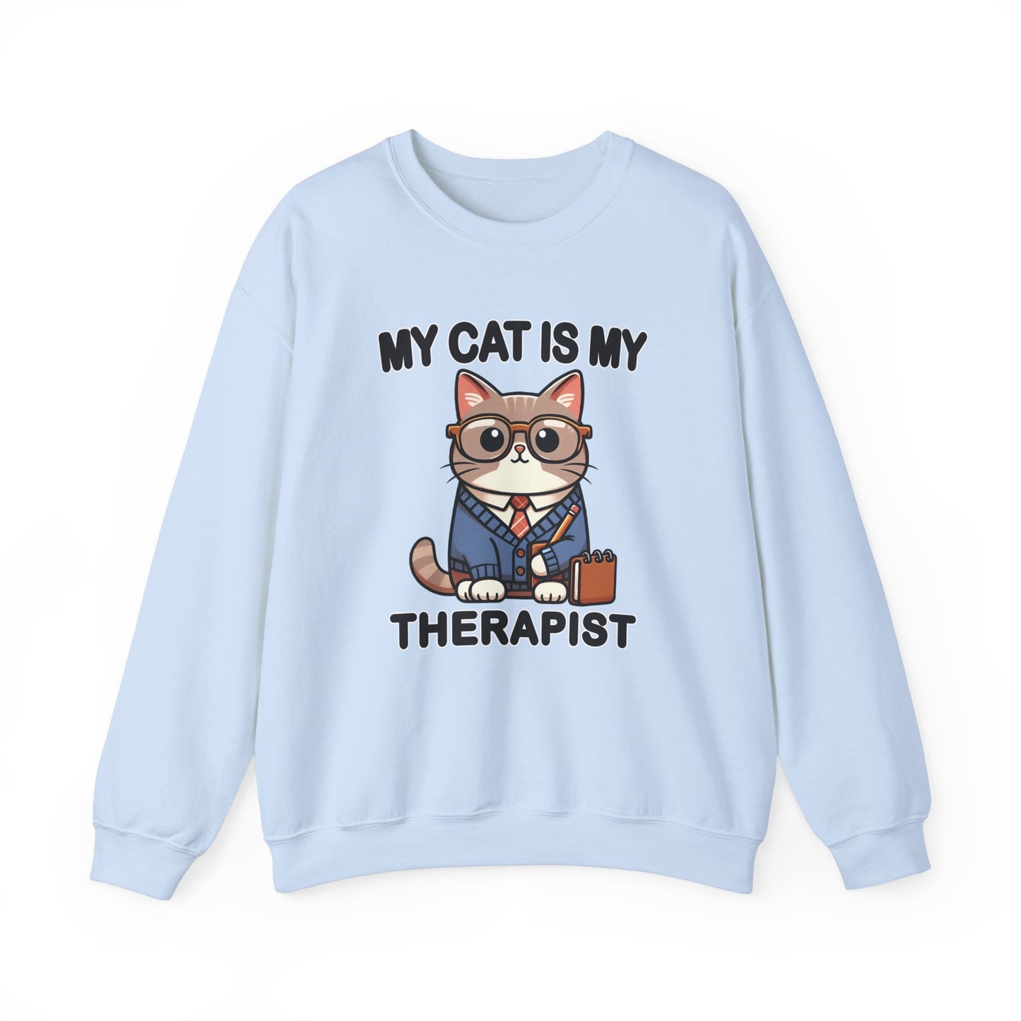 My Cat is My Therapist Sweatshirt