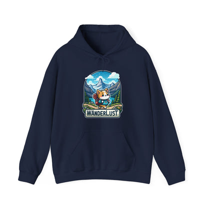 Wanderlust Gender-Neutral Hoodie