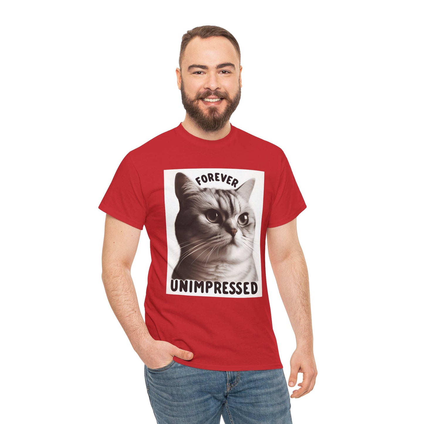 Forever Unimpressed Cat T-Shirt