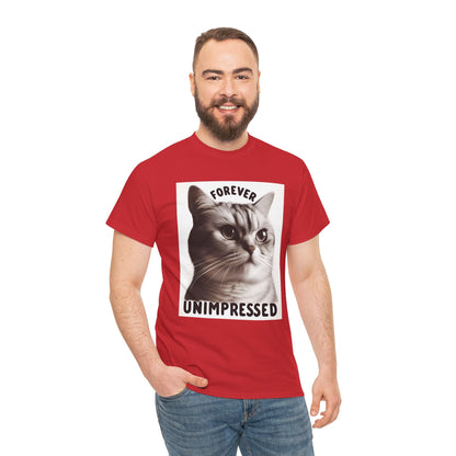 Forever Unimpressed Cat T-Shirt