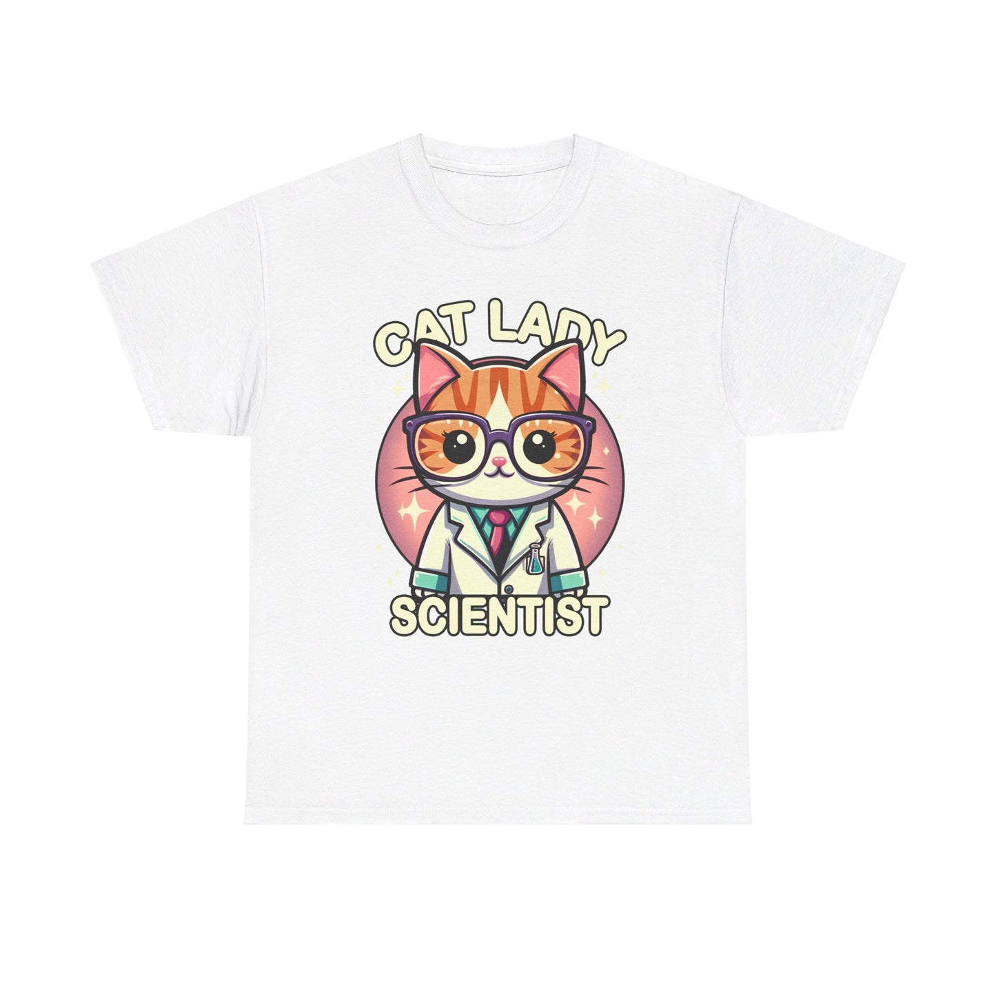 Cat Lady Scientist T-Shirt