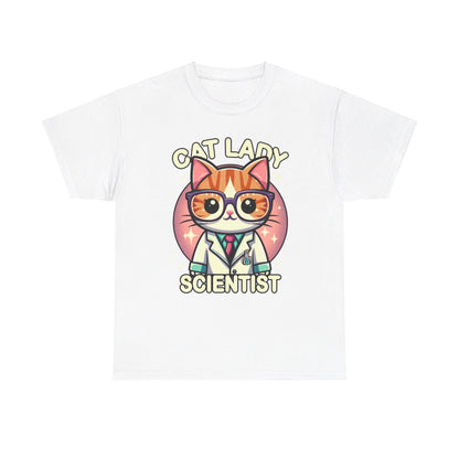 Cat Lady Scientist T-Shirt