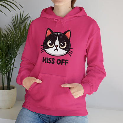 Hiss Off Gender-Neutral Hoodie