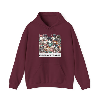 Kit-Tea-Cat Party Hoodie