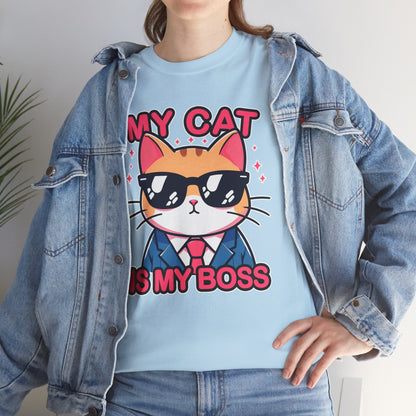 My Cat is my Boss T-Shirt