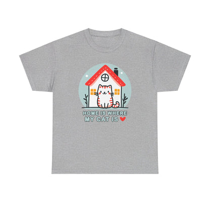 Home is Where My Cat Is T-Shirt