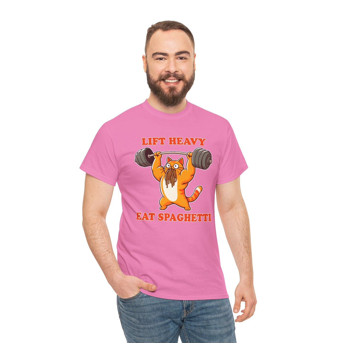 Lift Heavy, Eat Spaghetti T-Shirt