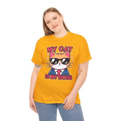 My Cat is my Boss T-Shirt