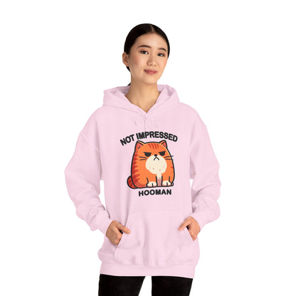 Not Impressed Hooman Gender-Neutral Hoodie