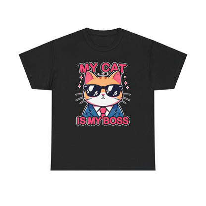 My Cat is my Boss T-Shirt