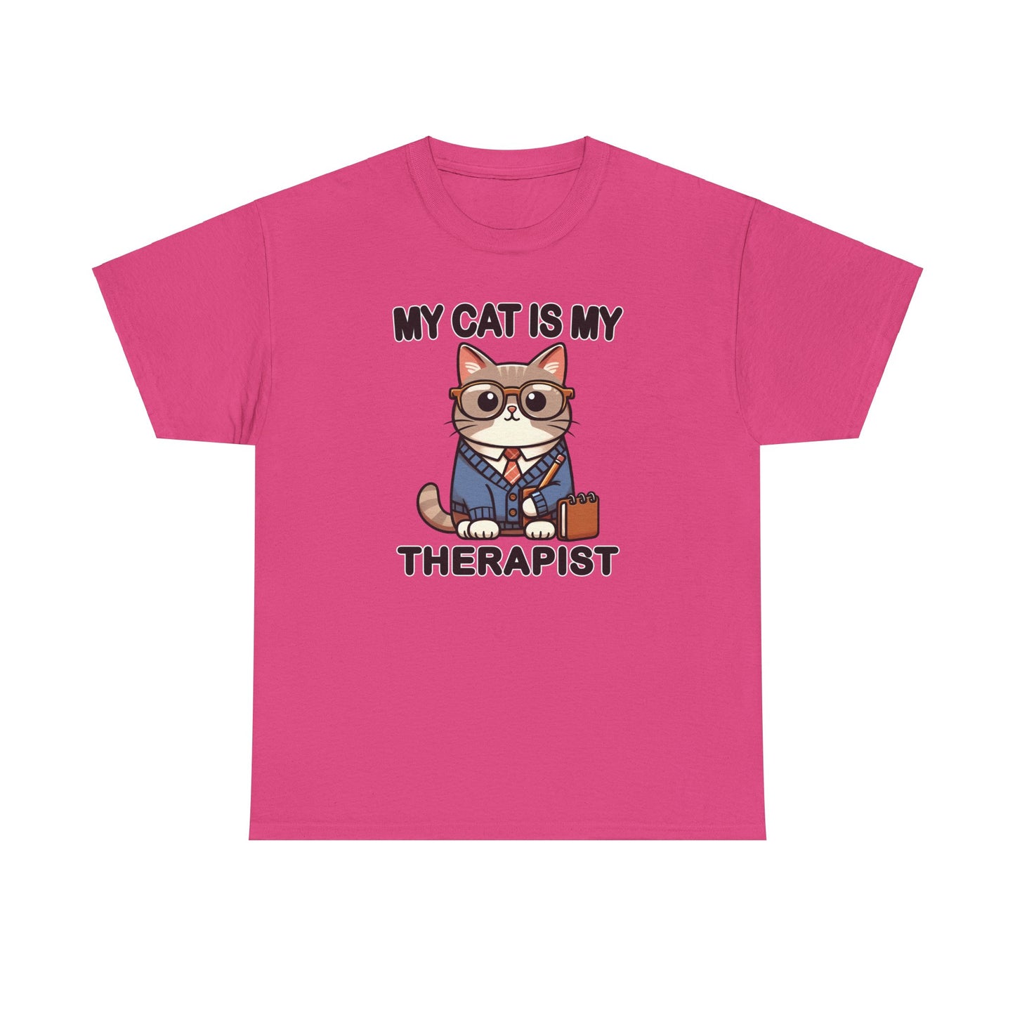 My Cat is My Therapist T-Shirt