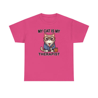 My Cat is My Therapist T-Shirt