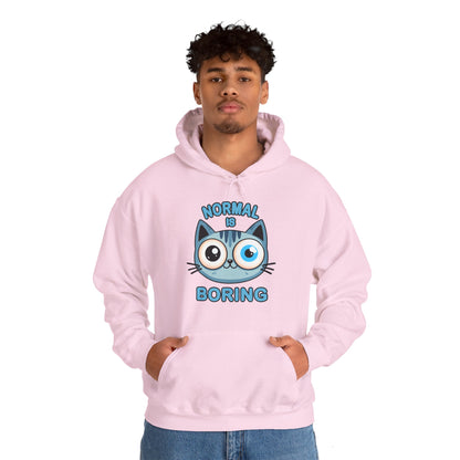 Normal is Boring Gender-Neutral Hoodie