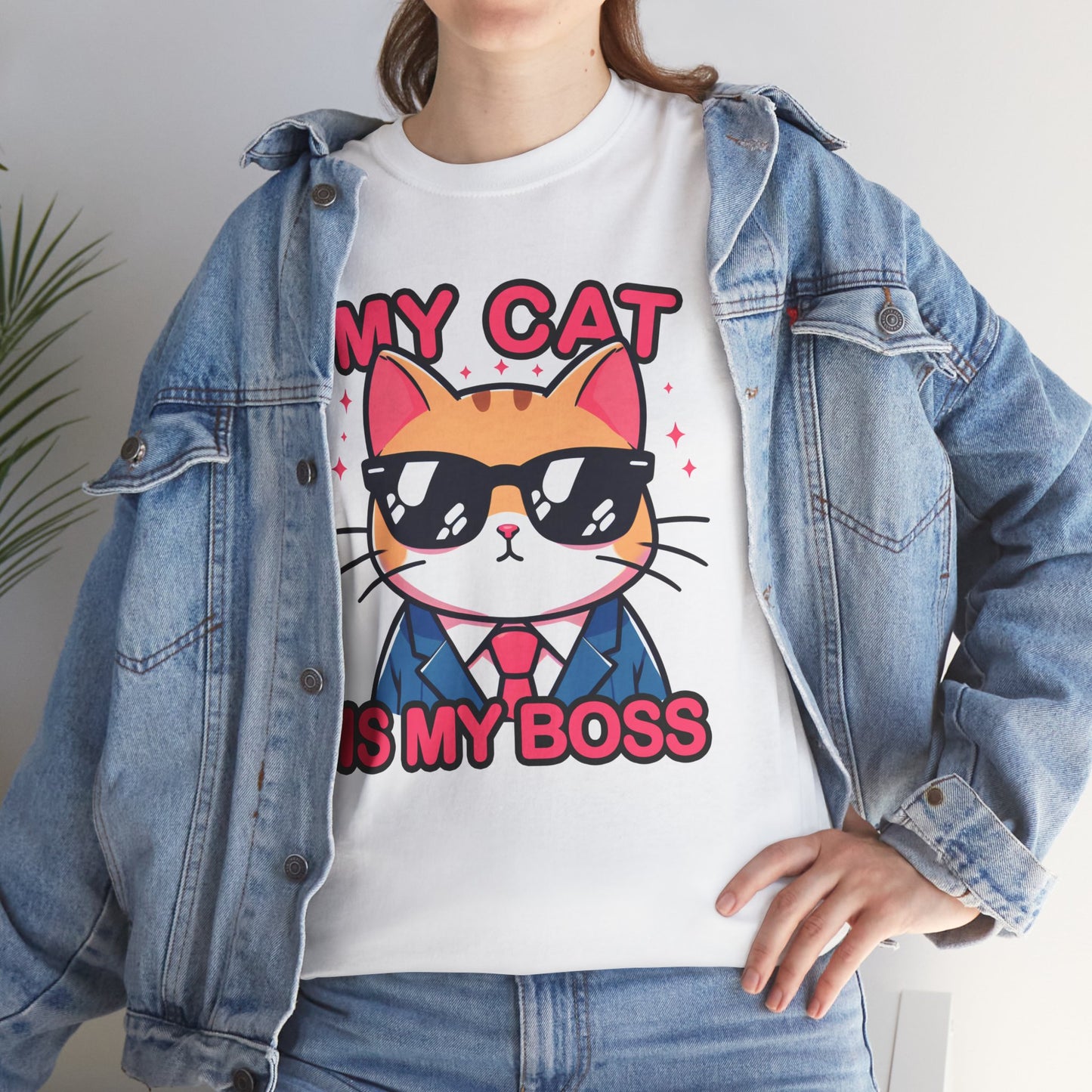 My Cat is my Boss T-Shirt