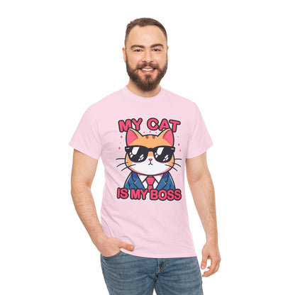 My Cat is my Boss T-Shirt