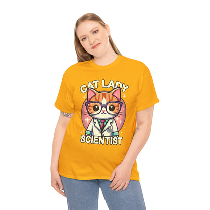 Cat Lady Scientist T-Shirt