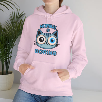 Normal is Boring Gender-Neutral Hoodie