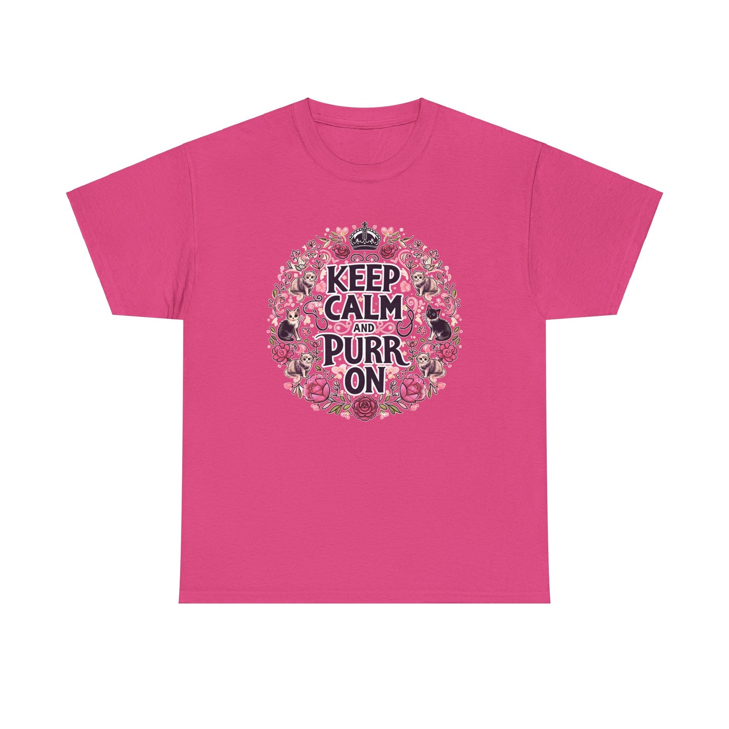 Keep Calm and Purr On T-Shirt