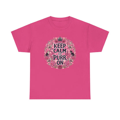 Keep Calm and Purr On T-Shirt