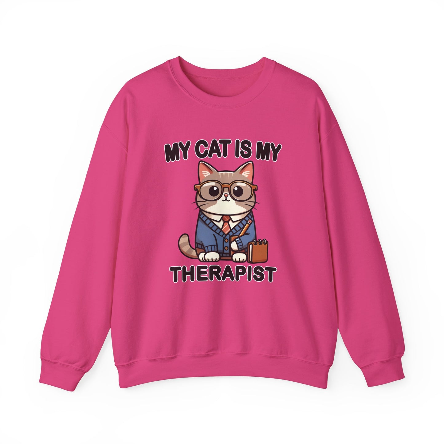 My Cat is My Therapist Sweatshirt