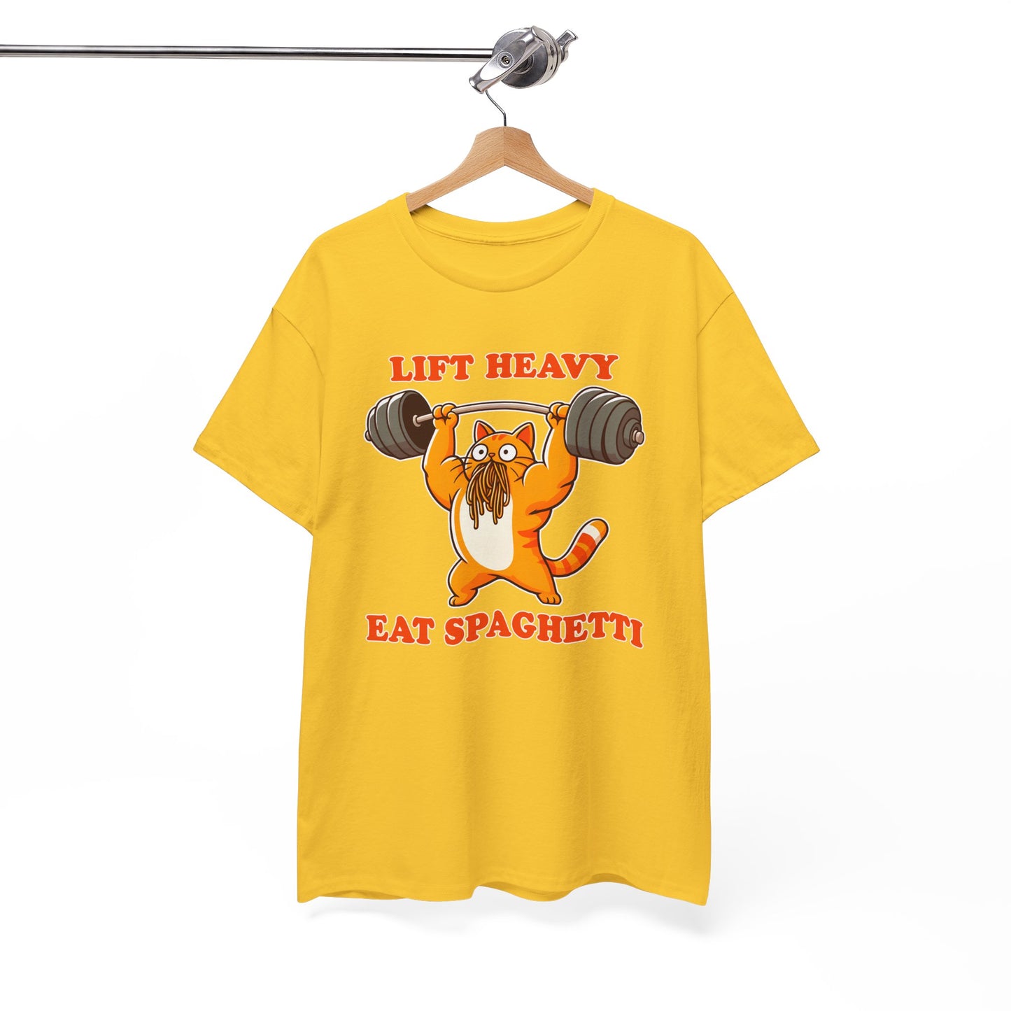 Lift Heavy, Eat Spaghetti T-Shirt