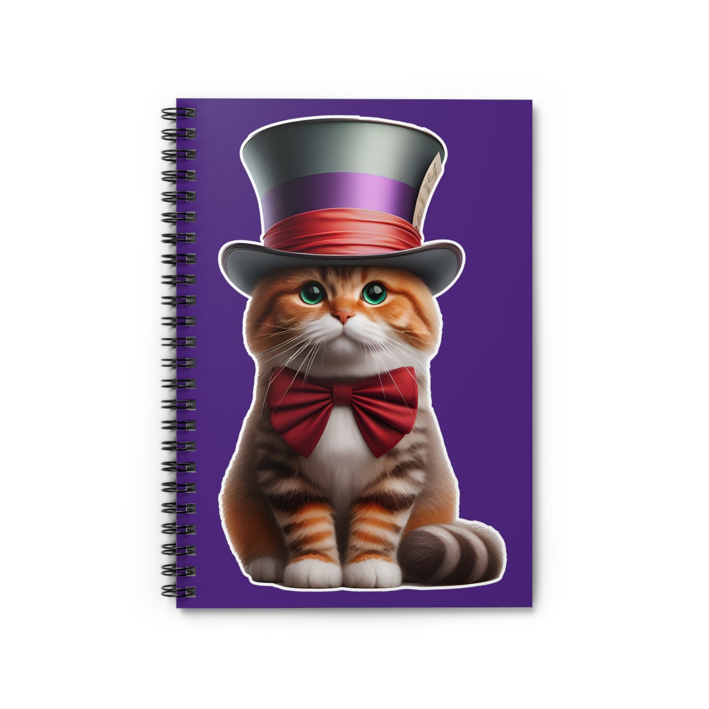 Mad Catter Spiral Notebook