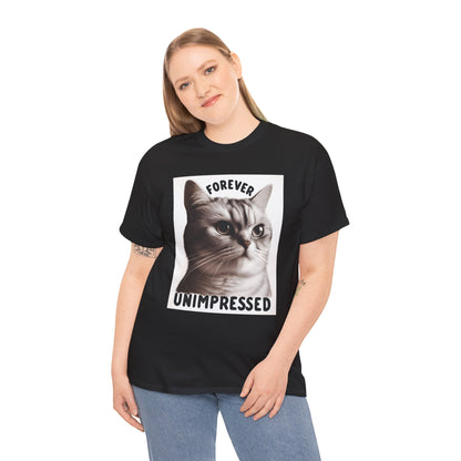 Forever Unimpressed Cat T-Shirt