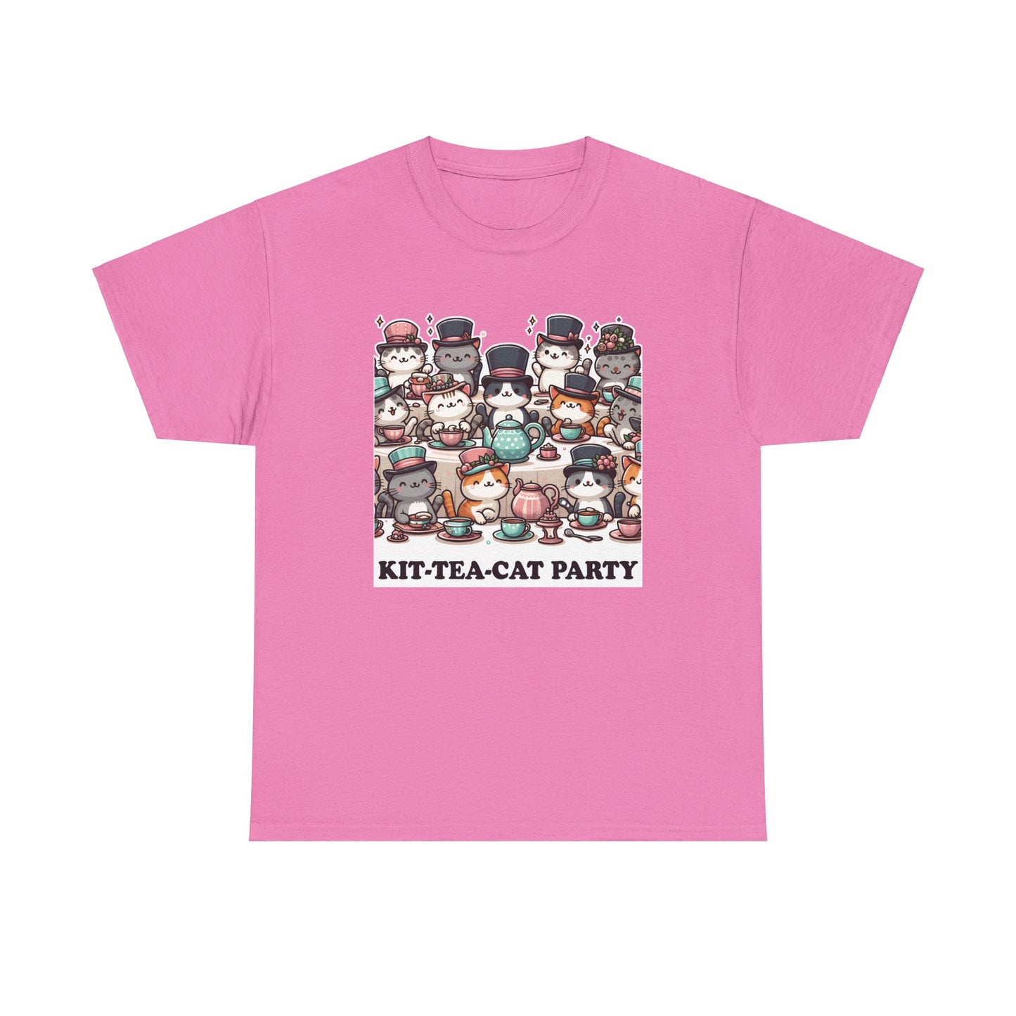 Kit-Tea-Cat Party T-Shirt