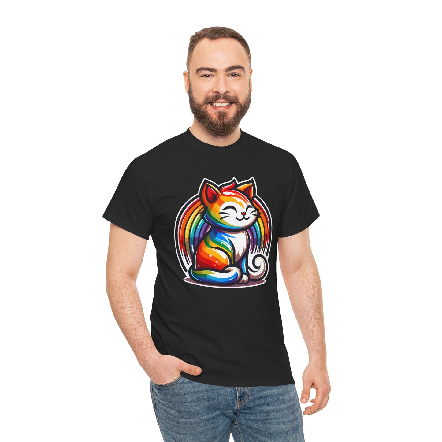 Rainbow Cat T-Shirt