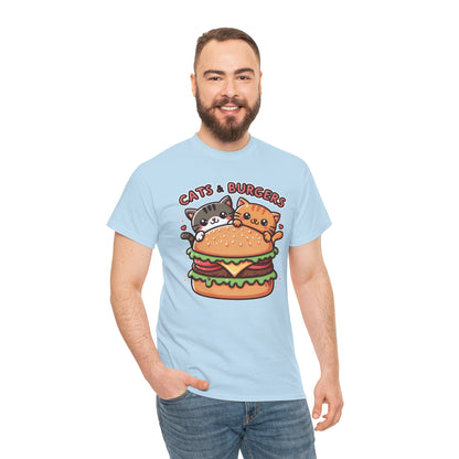 Cats & Burgers T-Shirt