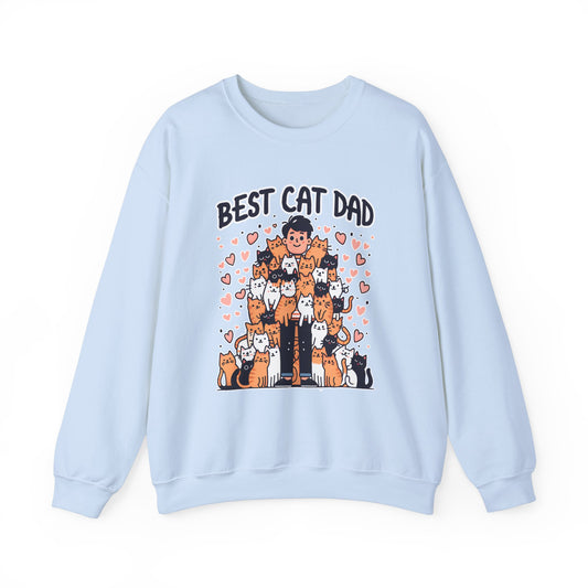 Best Cat Dad Sweatshirt