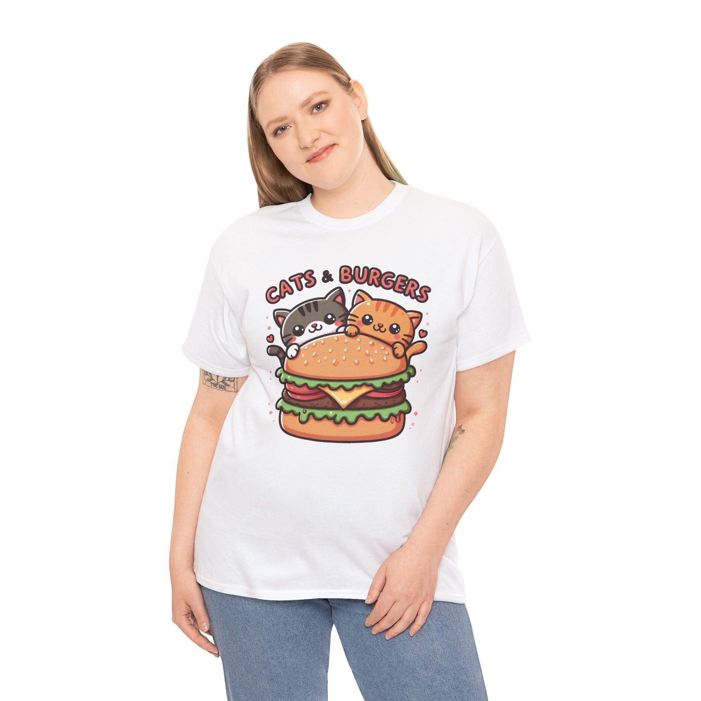 Cats & Burgers T-Shirt