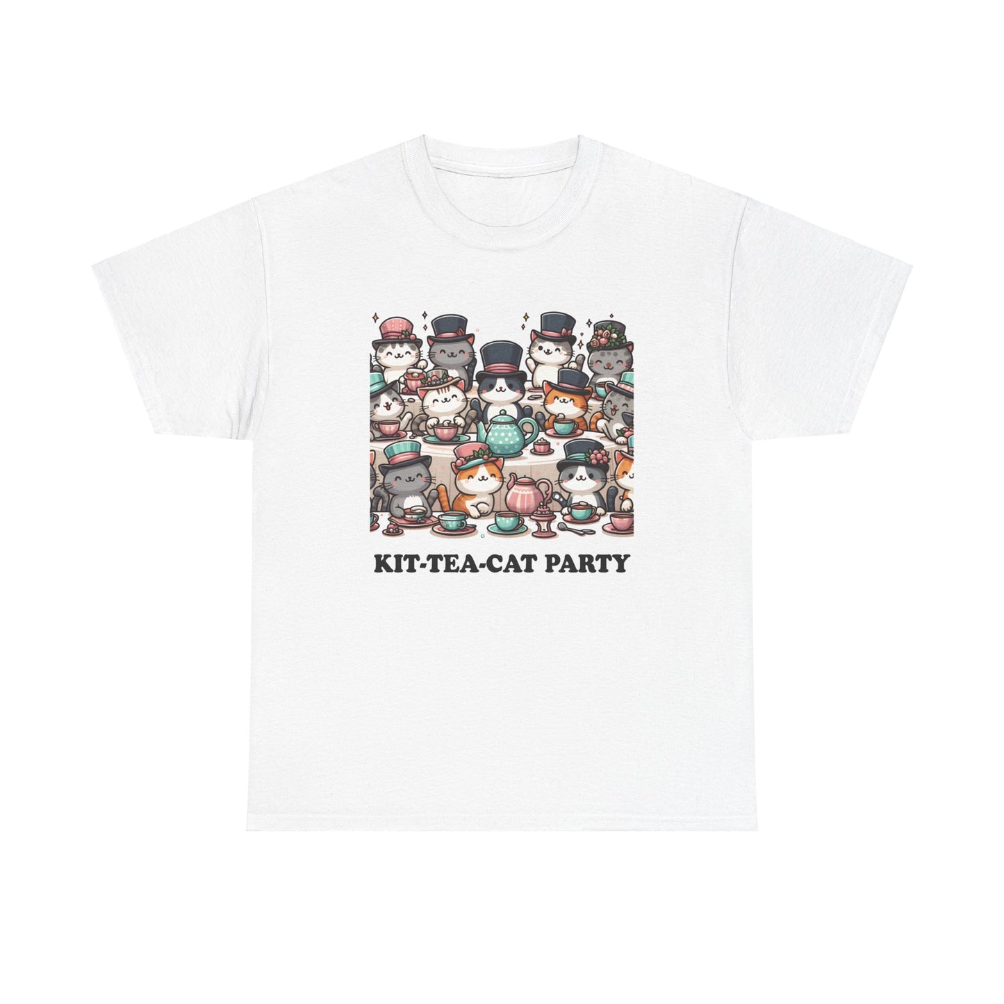 Kit-Tea-Cat Party T-Shirt