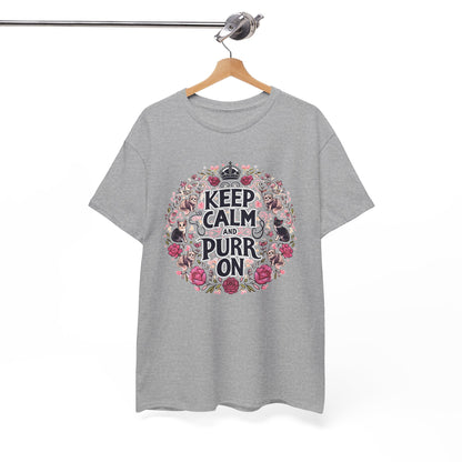 Keep Calm and Purr On T-Shirt