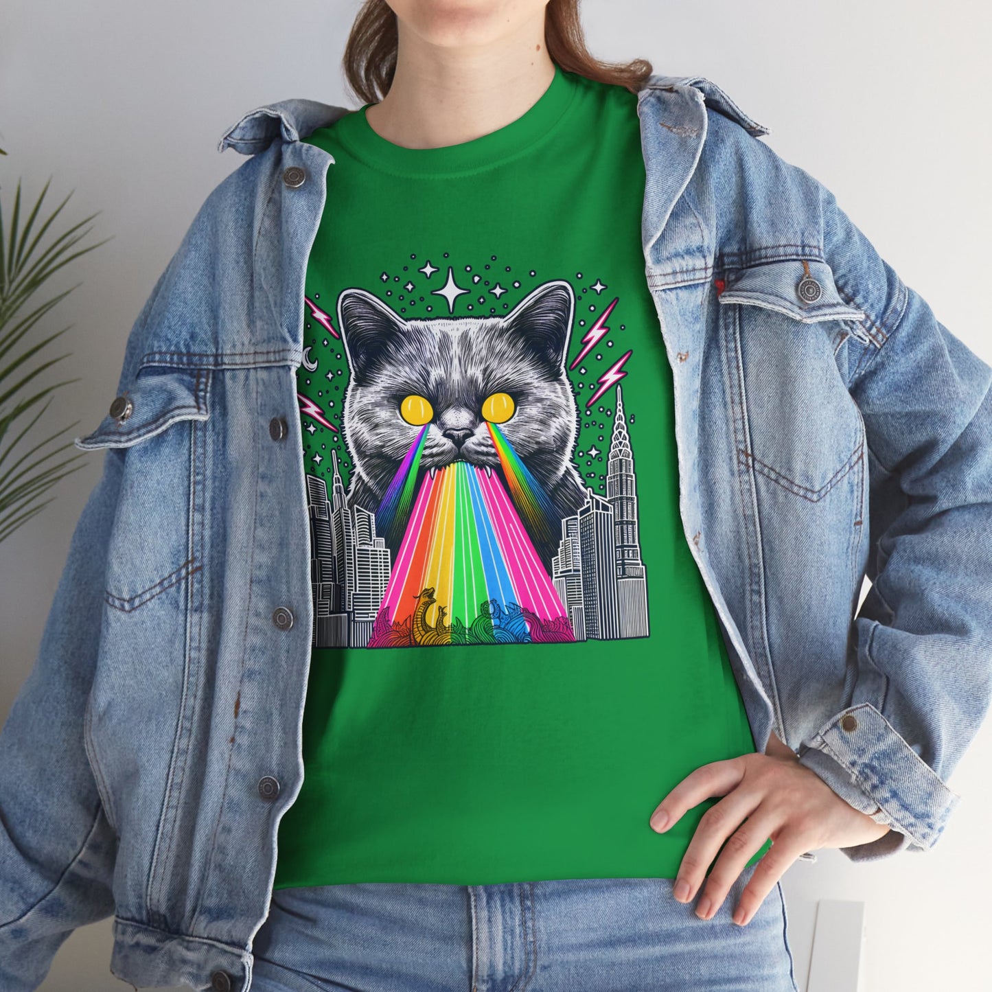 Godzilla Cat T-Shirt