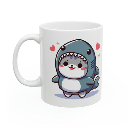 Shark Cat Mug