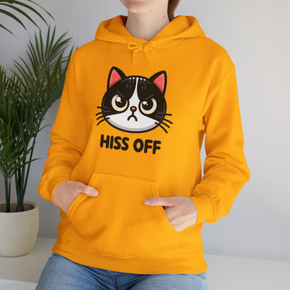 Hiss Off Gender-Neutral Hoodie