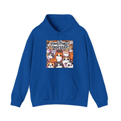 Pawsitively Obsessed Gender-Neutral Hoodie