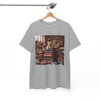 Cats, Books, and Cozy Nooks T-Shirt