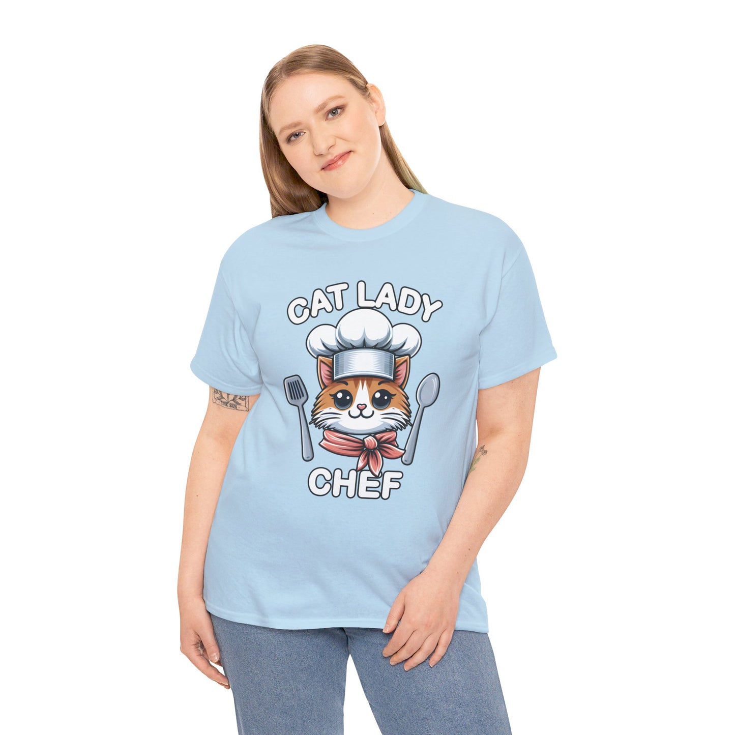 Cat Lady Chef T-Shirt