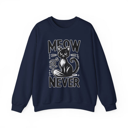 Meow or Never Sweatshirt