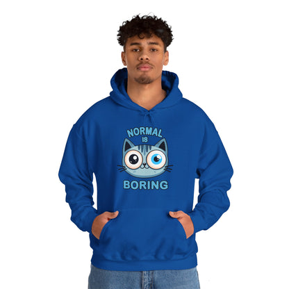 Normal is Boring Gender-Neutral Hoodie