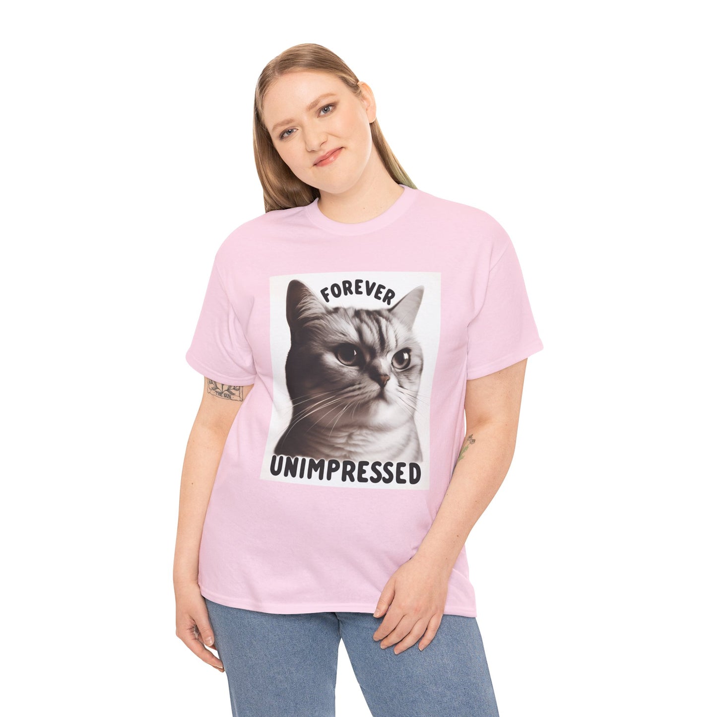 Forever Unimpressed Cat T-Shirt