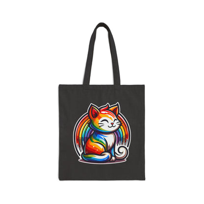 Rainbow Cat Tote