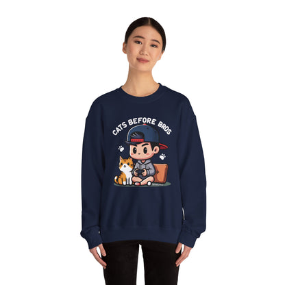 Cats Before Bros Sweatshirt