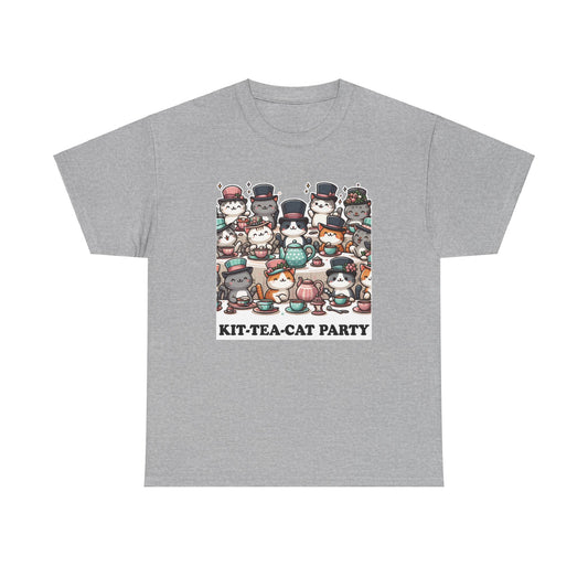 Kit-Tea-Cat Party T-Shirt