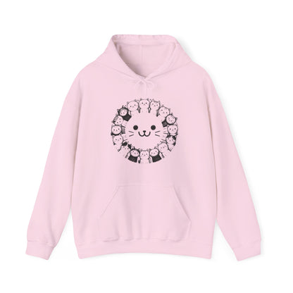 Happy Cats Gender-Neutral Hoodie