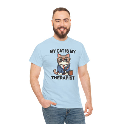 My Cat is My Therapist T-Shirt