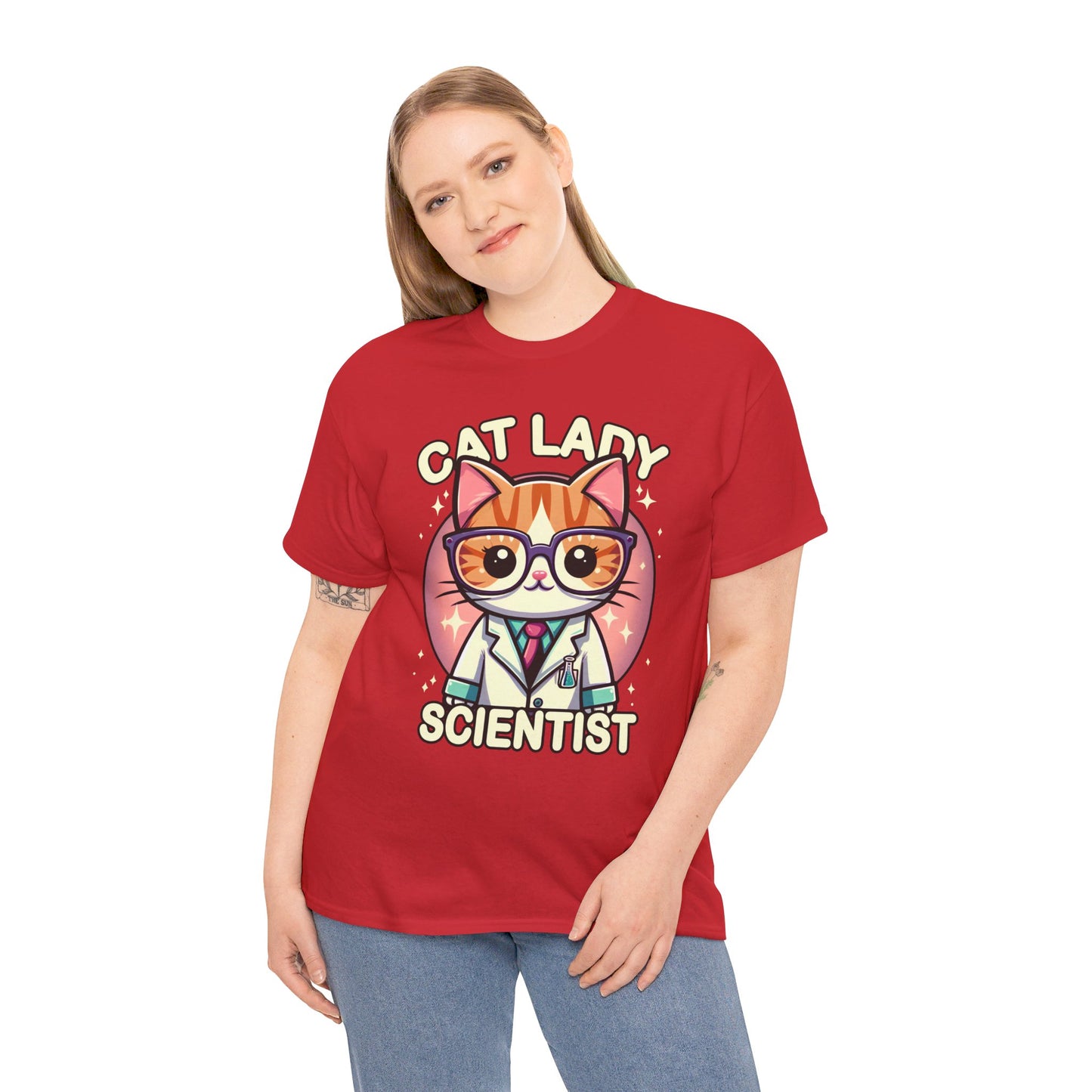 Cat Lady Scientist T-Shirt