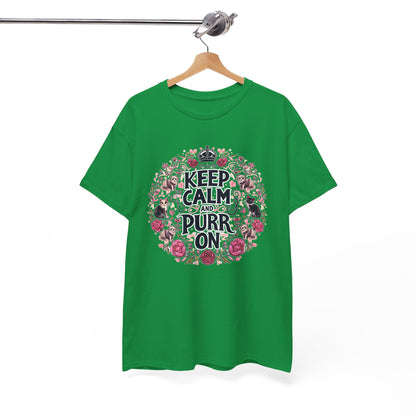 Keep Calm and Purr On T-Shirt